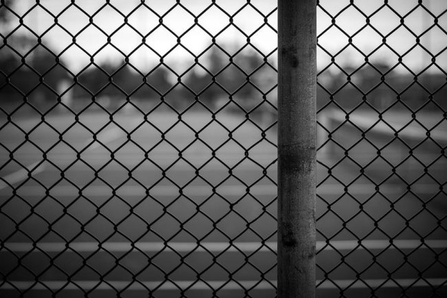 chain link fence